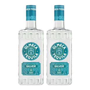 奥美加银标龙舌兰700ml*2墨西哥进口鸡尾酒基酒洋酒调酒烈酒