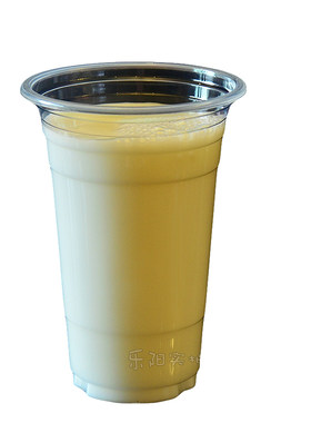 加厚500ml一次性塑料奶茶杯