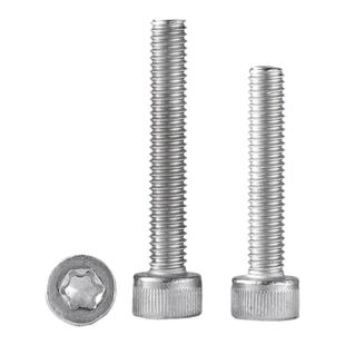 304不锈钢防盗螺钉防拆梅花螺丝内六角花形圆柱头螺栓M2.5M3M4M5