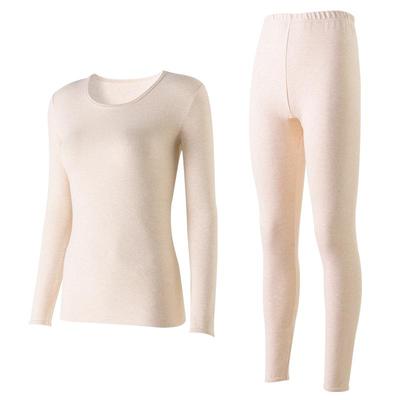 顶瓜瓜保暖内衣男纯棉套装