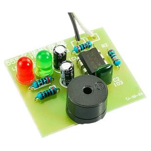 555多谐振荡器套件NE555无稳态电路双闪灯电子制作散件TJ-56-94