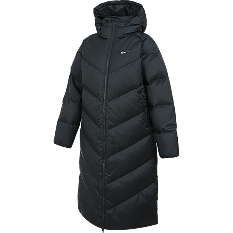 Nike/耐克官方正品当季款女士保暖连帽刺绣羽绒服HV5237-390