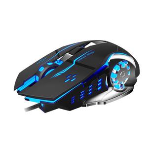 狼蛛有线电竞鼠标USB机械cf吃鸡LOL电脑笔记本静音游戏宏驱动275