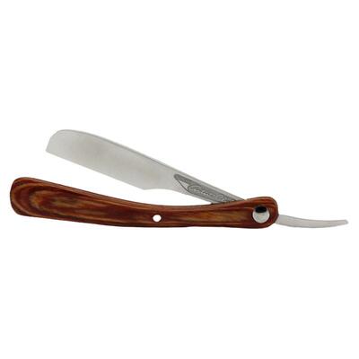 柚木柄直刃老式剃须刀Feather