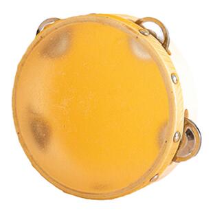 幼儿园儿童舞蹈牛皮泡钉铃鼓奥尔夫专业打击乐器手拍鼓 手摇铃鼓