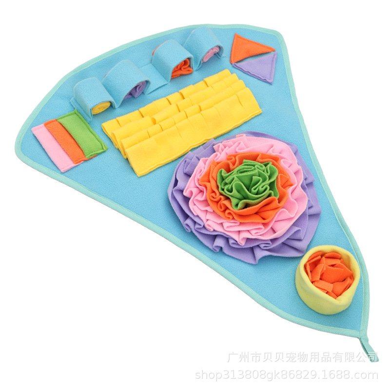 亚马逊宠物嗅闻垫狗狗玩具飞机玩耍解压互动型藏益智食游戏训练