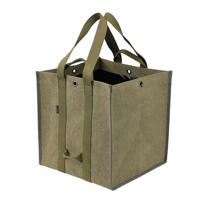 CAMPINGMOON柯曼露营帆布柴包