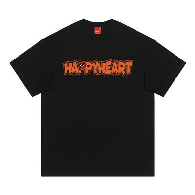 查尔斯桃心无性别短袖T恤