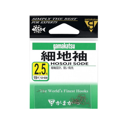伽玛卡兹细地袖鱼钩进口有刺钓钩