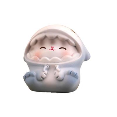 可爱布丁猫情绪稳定治愈小摆件