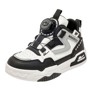 回力童鞋男童流行板鞋2026秋季新款儿童高帮休闲鞋女童轻便运动鞋