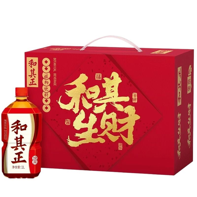 和其正凉茶1L*6瓶草本植物饮料