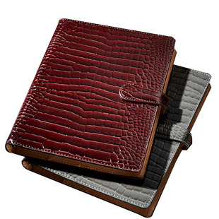 A5活页本可拆卸多功能商务办公工作会议记录记事本本子定制印LOGO纸张加厚个性创意笔记本高档礼盒套装日记本