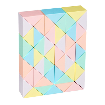 百变魔尺24段36/48/60/72/96/240节大号儿童幼儿园魔方条益智玩具