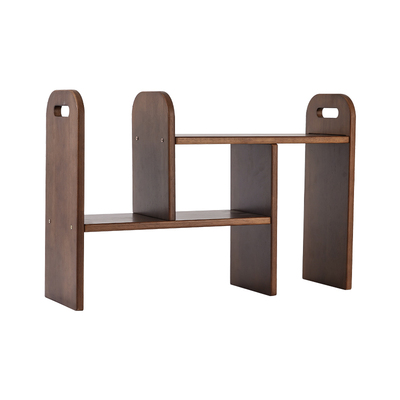 艺木茗俱实木收纳整理架展示架