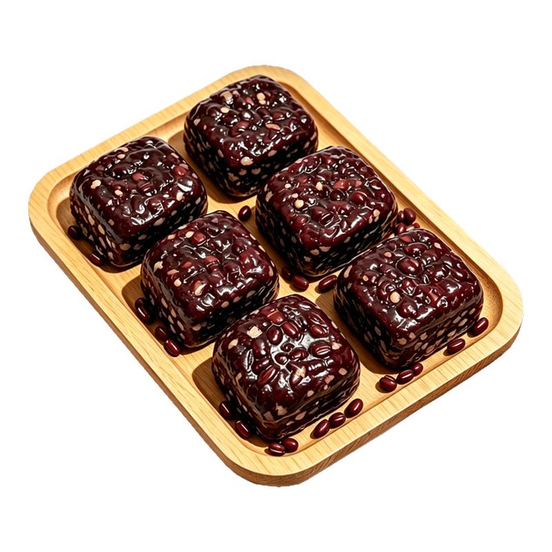 红豆含量≥90%!特大块红豆糕