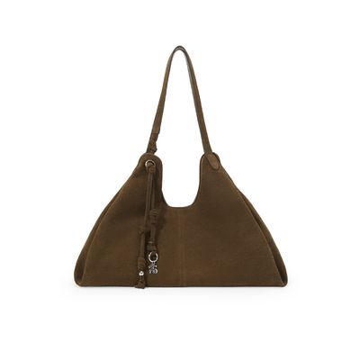 ANGELSKY夏季新款麂皮托特腋下包