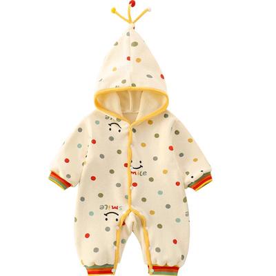 Kmicashmre卡通哈衣加绒连体