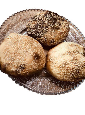 酥脆香的永泰葱饼加热即食当天烤