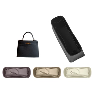 适用于凯莉Kelly绸缎内胆包25/28/32内外缝包中包内胆包内衬袋