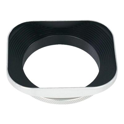 通用金属方形遮光罩银色39mm52mm49mm合适铭匠56mm/35mmF1.8自动镜头微单反相机富士遮光罩58mm43mm