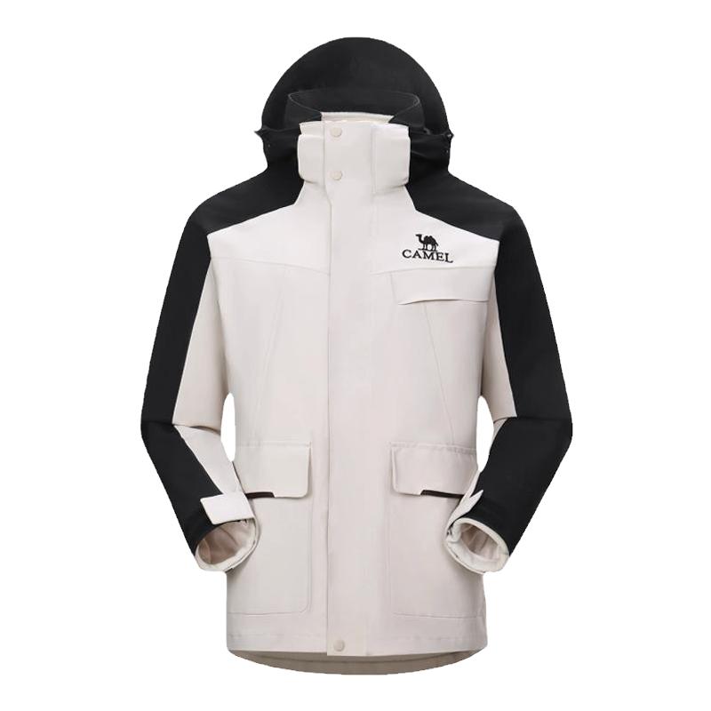 破风骆驼户外防水登山服2023秋季