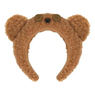 环球影城tim小熊发箍趣味卡通甜美头箍女迪士尼游玩拍照发卡头饰