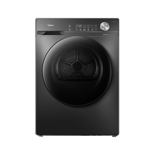 美的10/12kg家用全自动大容量变频热泵烘干机除菌除螨滚筒干衣机