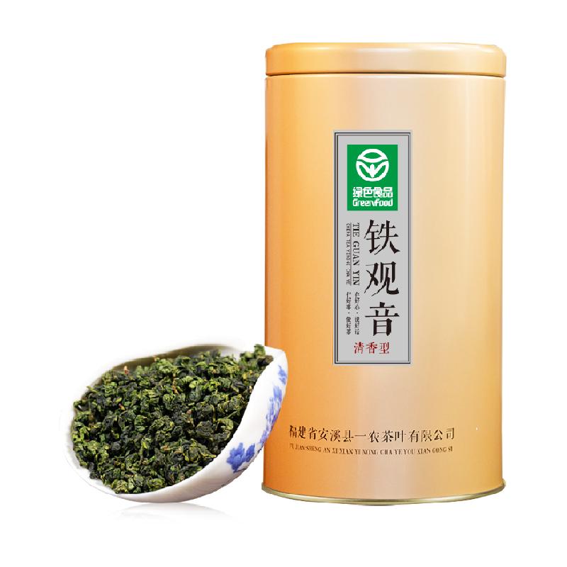 一农特级清香型铁观音250gx1罐乌龙茶茶叶办公室自用茶红罐