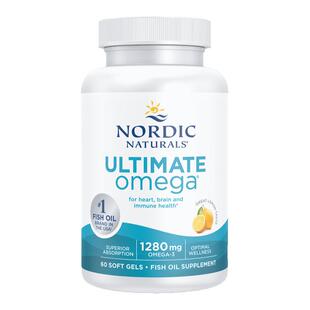 NordicNaturals挪威小鱼dha深海鱼油Omega3成人rTG高纯度epa胶囊