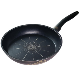 韩国进口钻石不粘锅煎锅少油烟平底锅不沾少烟锅燃气电磁炉锅具