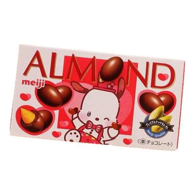 明治巧克力巴旦木杏仁夹心巧克力