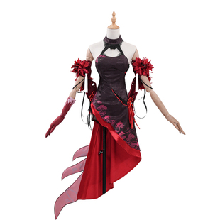 漫骨崩坏3希儿cos服墨染镜华c服黑希旗袍全套二次元游戏cosplay服