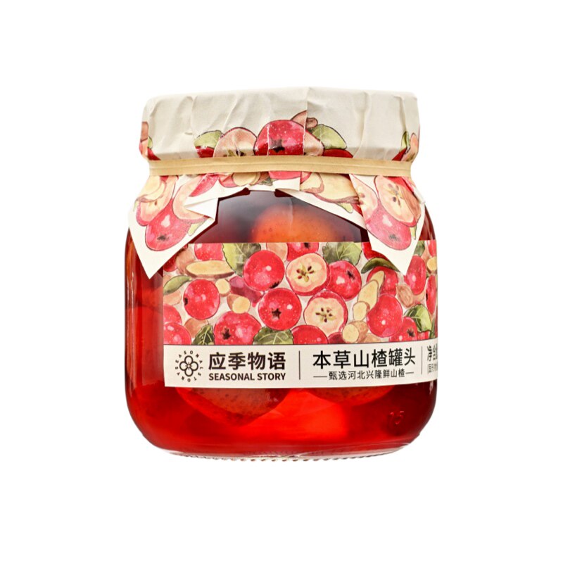 应季物语山楂罐头水果罐头