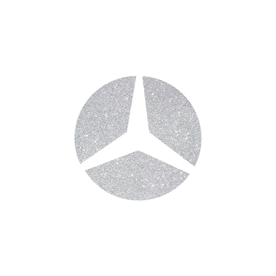 奔驰全系方向盘车标钻闪装饰贴