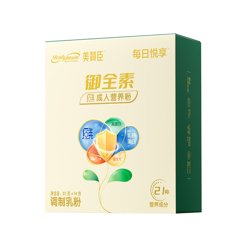 美赞臣每日悦享御全素成人营养奶粉后生元营养粉