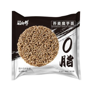 【年货节】轻师傅0脂非油炸方便面冲泡泡面拌面荞麦面粗粮代餐