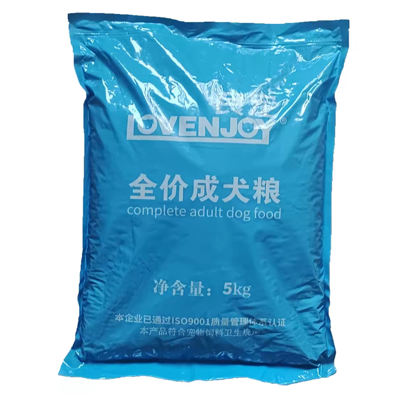 良宠狗粮牛肉鱼油鸡肉味5kg幼狗全价膨化粮