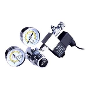 迪茨大双表钙反专用co2二氧化碳减压表电磁阀计泡器压力表建设