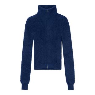 ISABEL MARANT CARDIGAN AMINA潮流高领毛绒拉链女式针织开襟衫