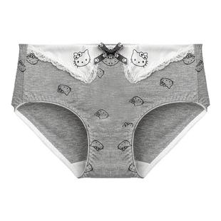大码女生可爱7A级抗菌胖MM内裤女士2026新款不夹屁股纯棉裆三角裤