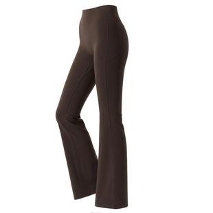 耐吉奥微喇瑜伽裤高腰塑形提臀健身跑步运动裤休闲舞蹈喇叭裤女冬