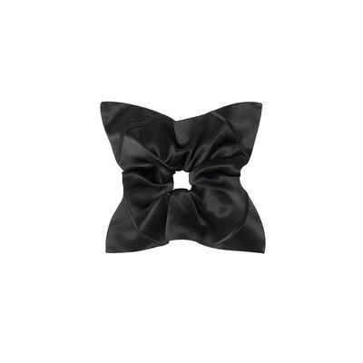 夏秦100%真丝方巾大肠发圈法式复古女扎头发皮筋22姆米高级感发绳