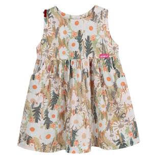 next zyu官方正品小童夏季童装新款女童碎花背心裙田园洋气公主裙