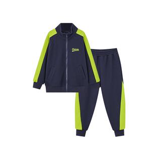 多多家男童运动服套装2026春秋新款儿童中大童撞色拼接春装两件套