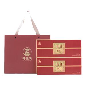 郑莲英福鼎老白茶2017贡眉礼盒装