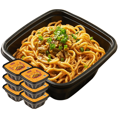 蔡林记卤牛肉免煮速食方便热干面
