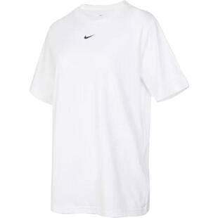 滔搏NIKE耐克女子针织短运动休闲舒适T恤FD4150-100
