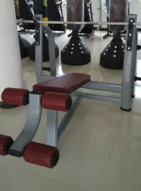 举重床商用下斜卧推架家用推举架深蹲架杠铃床卧推杠铃架健身器材