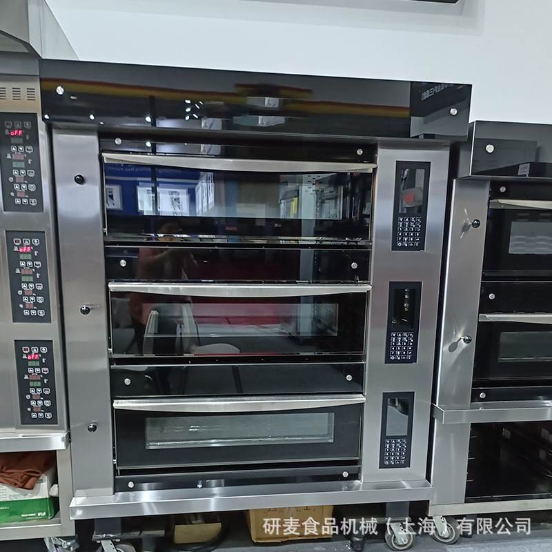 全自动电烤箱商用披萨洛代夫恰巴塔不锈钢大型烘焙分层电脑版烤箱